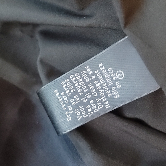 Nicole Miller Artelier Black Double Breasted Crepe Blazer - Picture 3 of 4